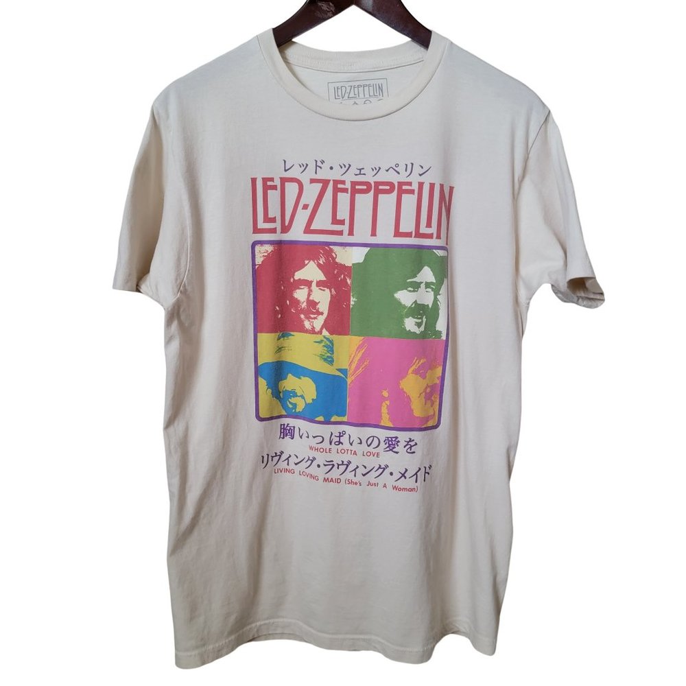 Life Clothing Co Led Zeppelin Pop Art Graphic Band Tee